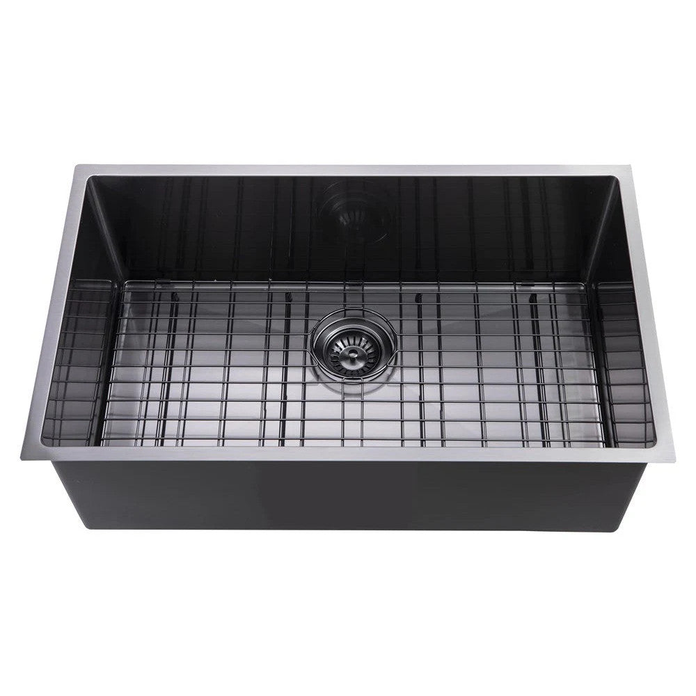 Hand-made Single Bowl Kitchen Sink (Round Edges)