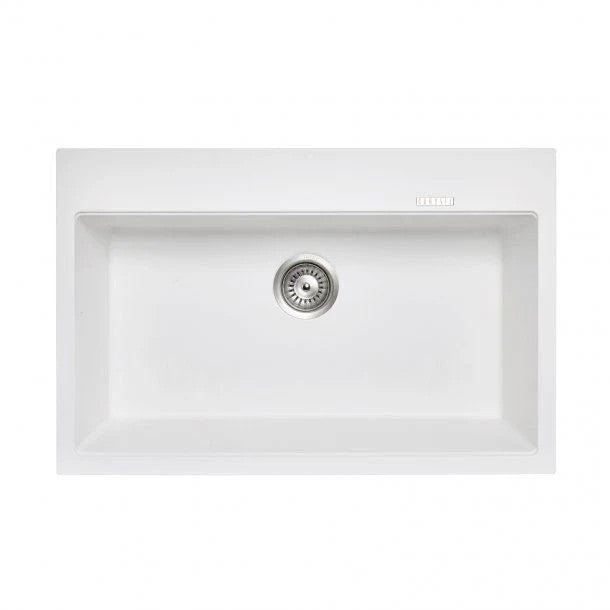 780 X 510 X 220mm Carysil Waltz 780 Granite Stone Kitchen Sink Top/under Mount