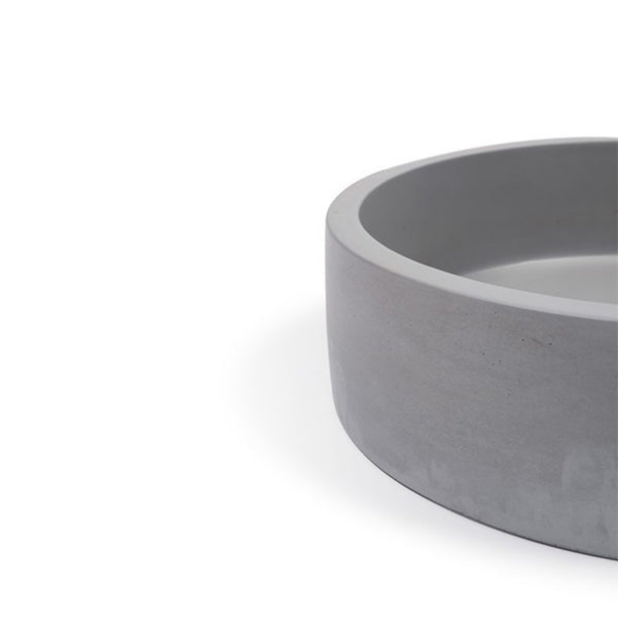 Nood Co Hoop Surface Mount Basin Charcoal