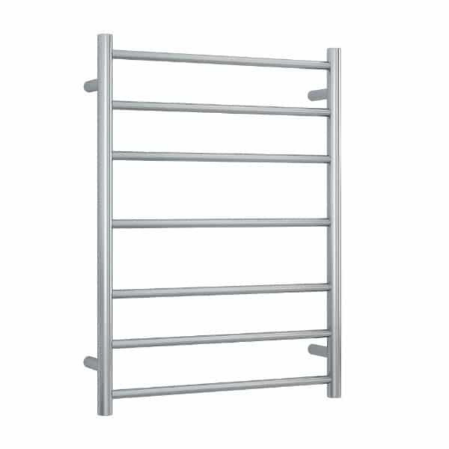 Thermogroup 7 Bar Thermorail Heated Towel Ladder 600mm Brushed Stainless Steel