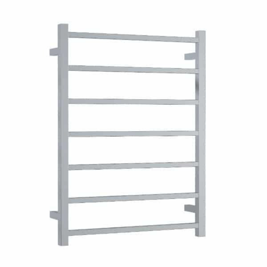 Thermogroup Straight Square Ladder Heated Towel Rail 600mm
