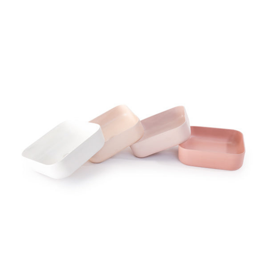 Nood Co Cube Basin Surface Mount Ivory