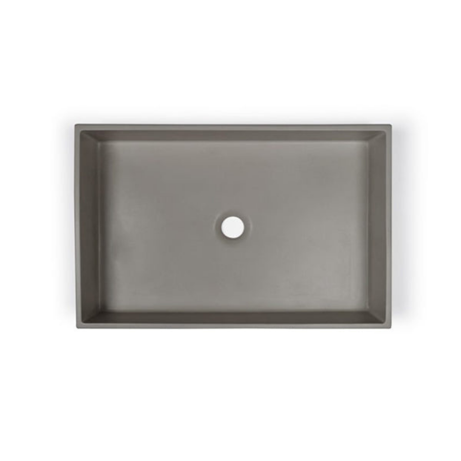 Nood Co Box Basin Vanity Set Sky Grey