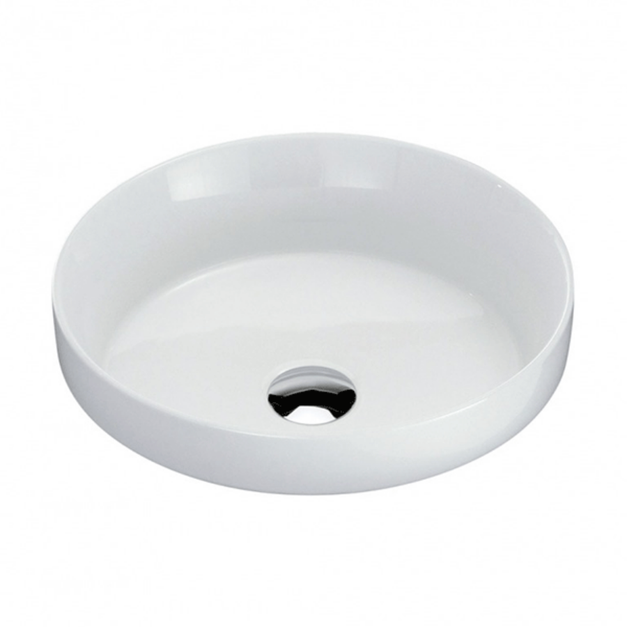 Fienza Reba Semi-Inset Basin - Gloss White