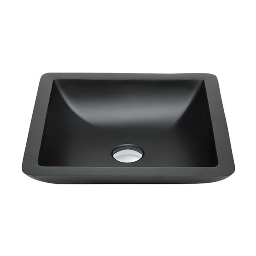 Fienza Classique 420 Above Counter Solid Surface Basin - Matte Grey