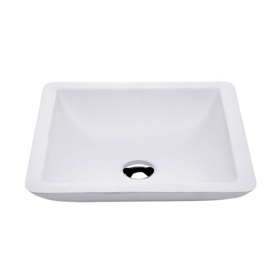 Fienza Classique 420 Above Counter Solid Surface Basin - Matte White