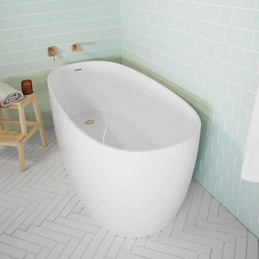 ADP Submerge 1600mm Freestanding Bath White