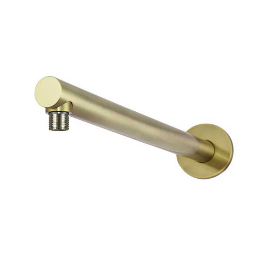 Meir Round Wall Shower Arm 400mm Tiger Bronze