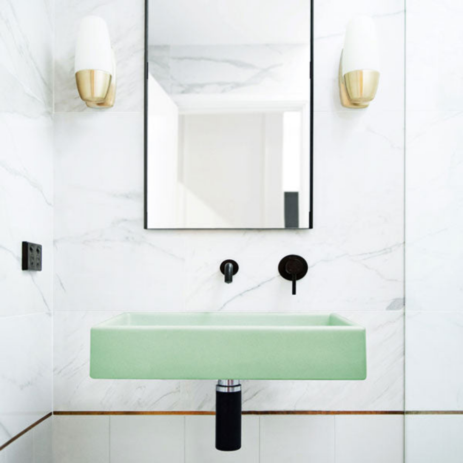 Nood Co Box Basin Wall Hung Mint