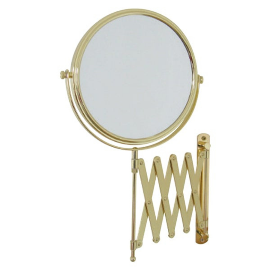 Thermogroup Ablaze 1 &amp; 4x Magnifying Mirror - Polished Gold