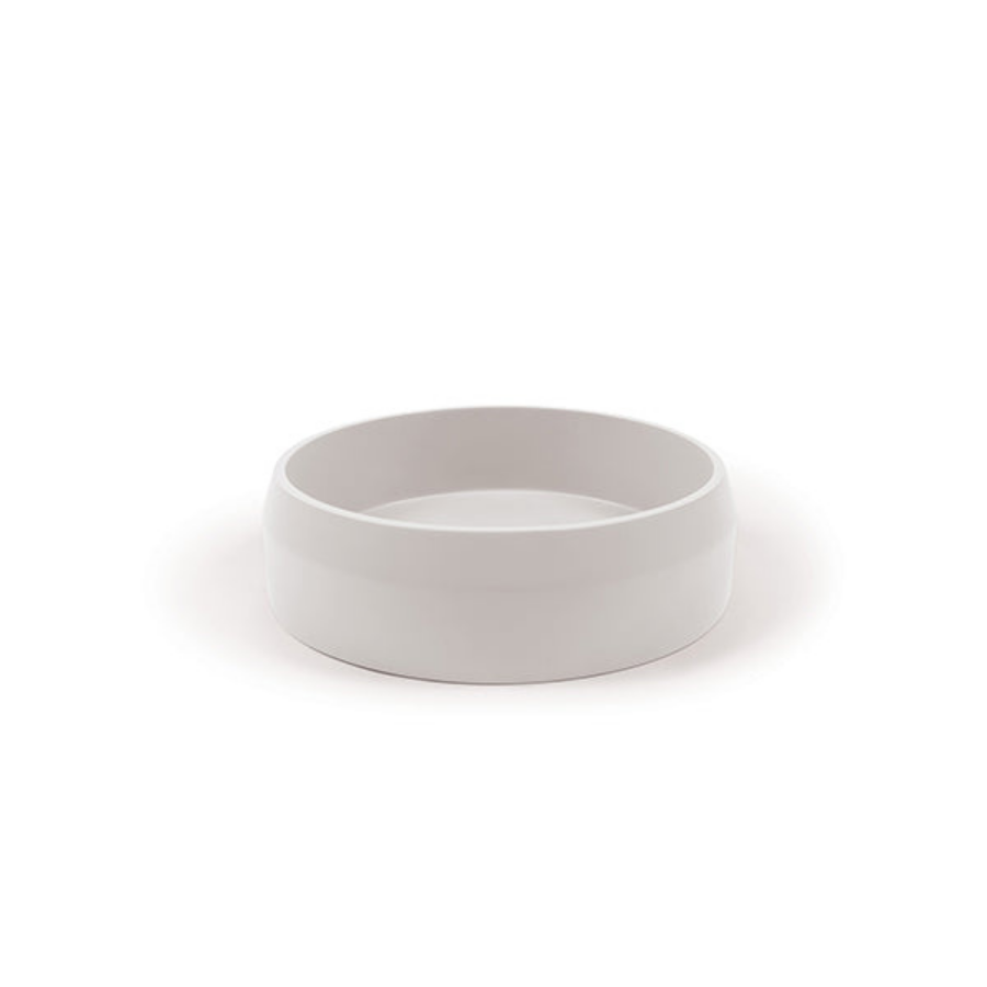 Nood Co Prism Basin Circle Surface Mount Ivory