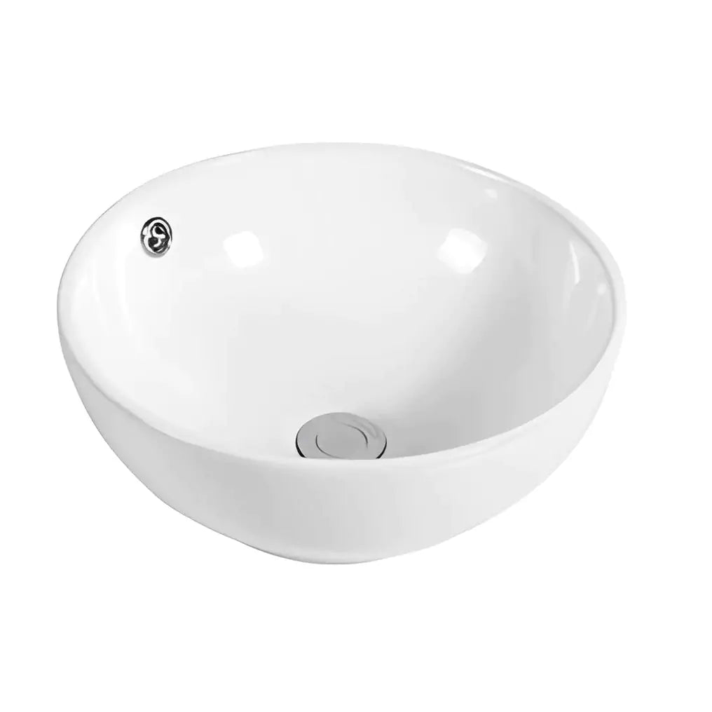 Above counter basin, 380mm: Sleek, Modern, and Captivating-Gloss White-PA3838