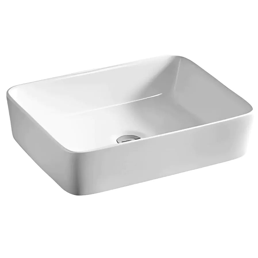 Above-counter basin, 475mm: Sleek and Stylish sink A Top The Surface-Gloss White-PA4737
