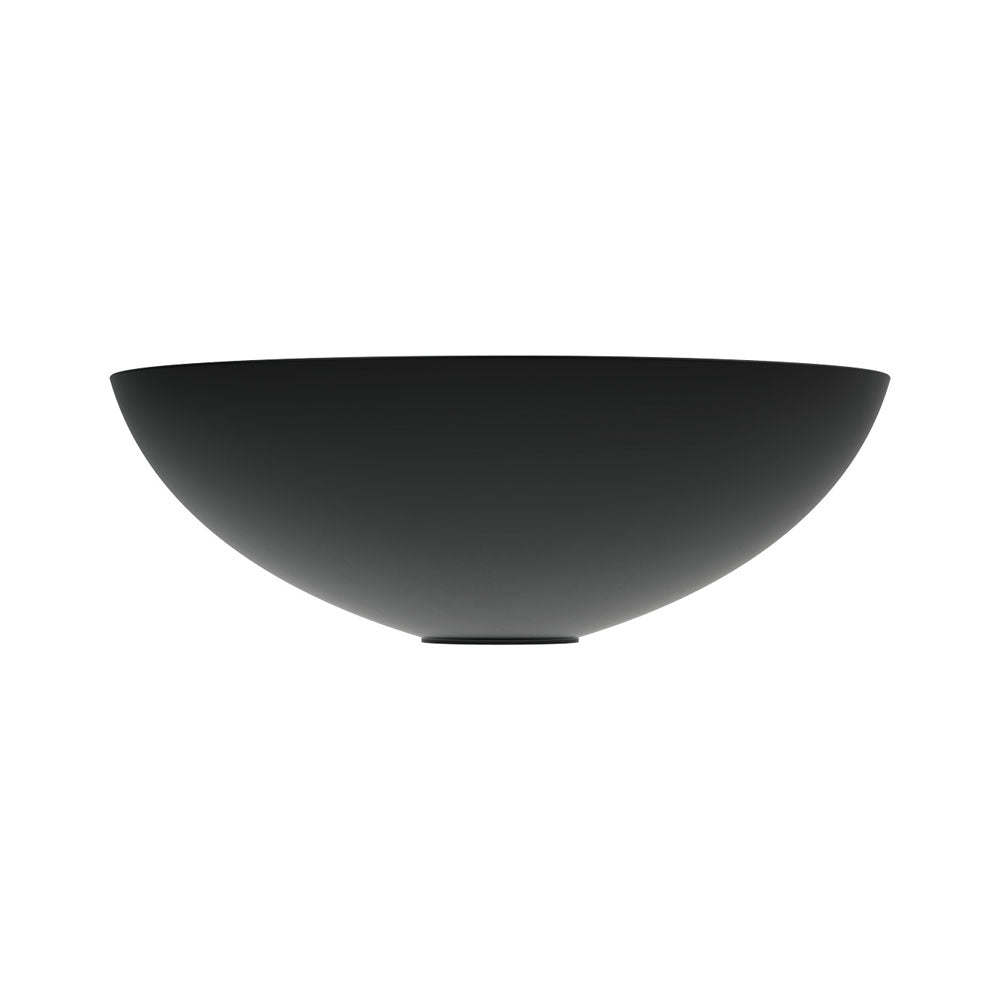 Fienza Aluca Above Counter Basin, Matte Black