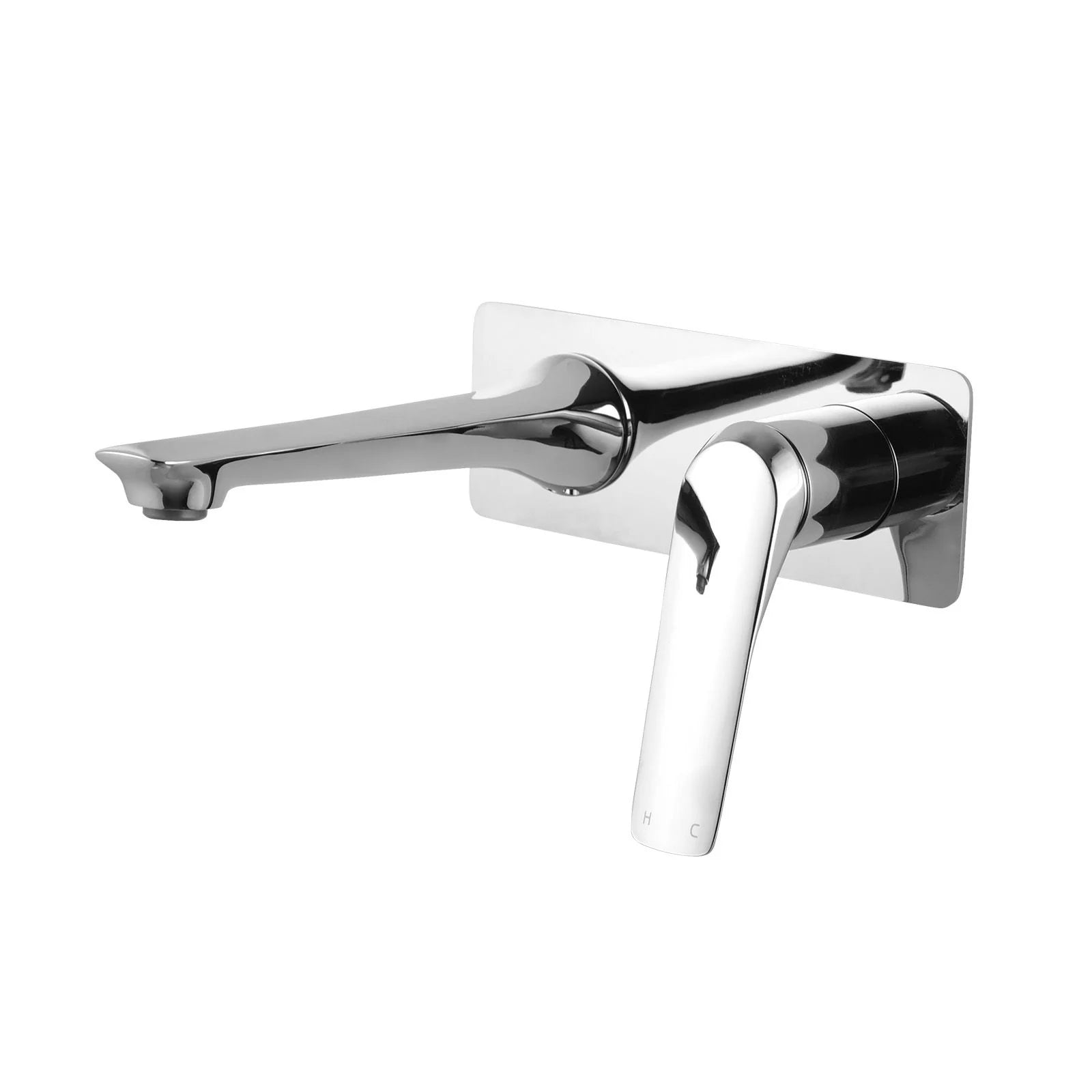 Wall-mounted mixer with spout for Au Square Bathtub/Basin-CH0159.BM