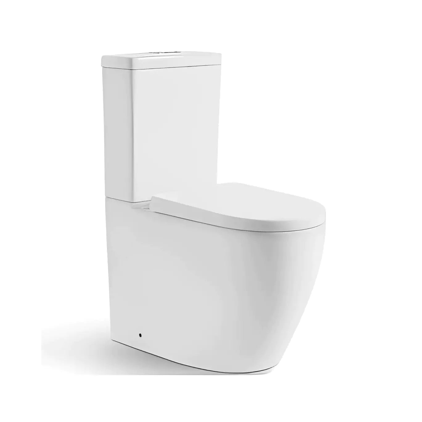 Modern Back To Wall Toilet Suite with Rimless Design-Matte White-KDK022R-MW