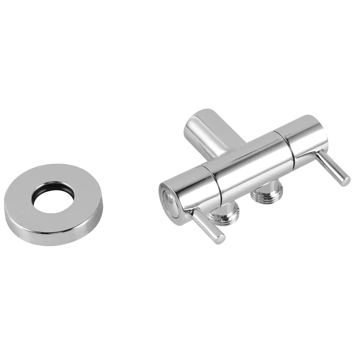 Toilet Bidet Spray Diverter with Solid Brass Construction-CH003.ST-Chrome Plated