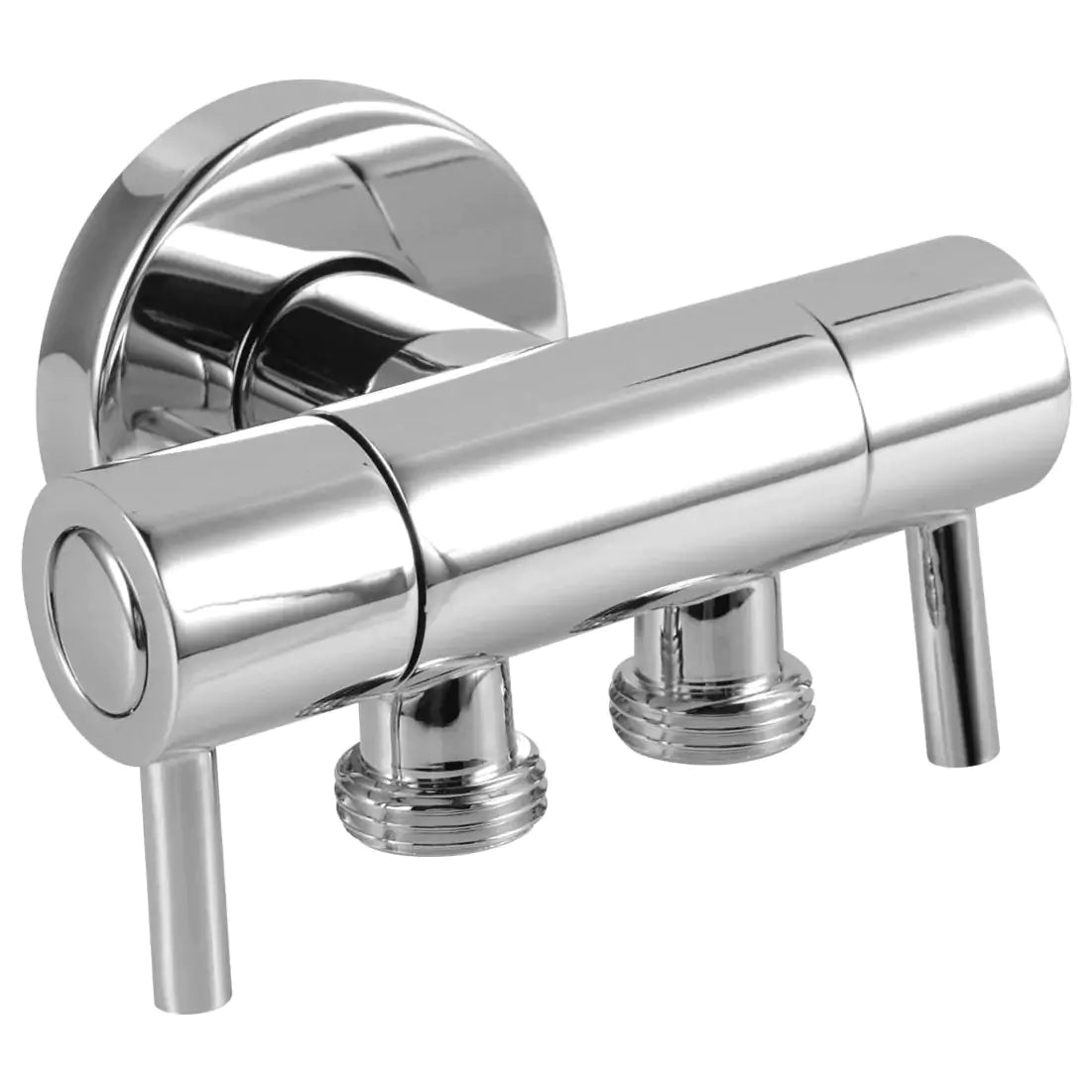 Toilet Bidet Spray Diverter with Solid Brass Construction-CH003.ST-Chrome Plated