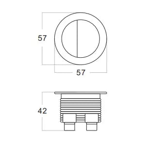 Bela Skew Toilet Suite: Modern Angled Toilet-Gloss White-KDK018C/KDK018P