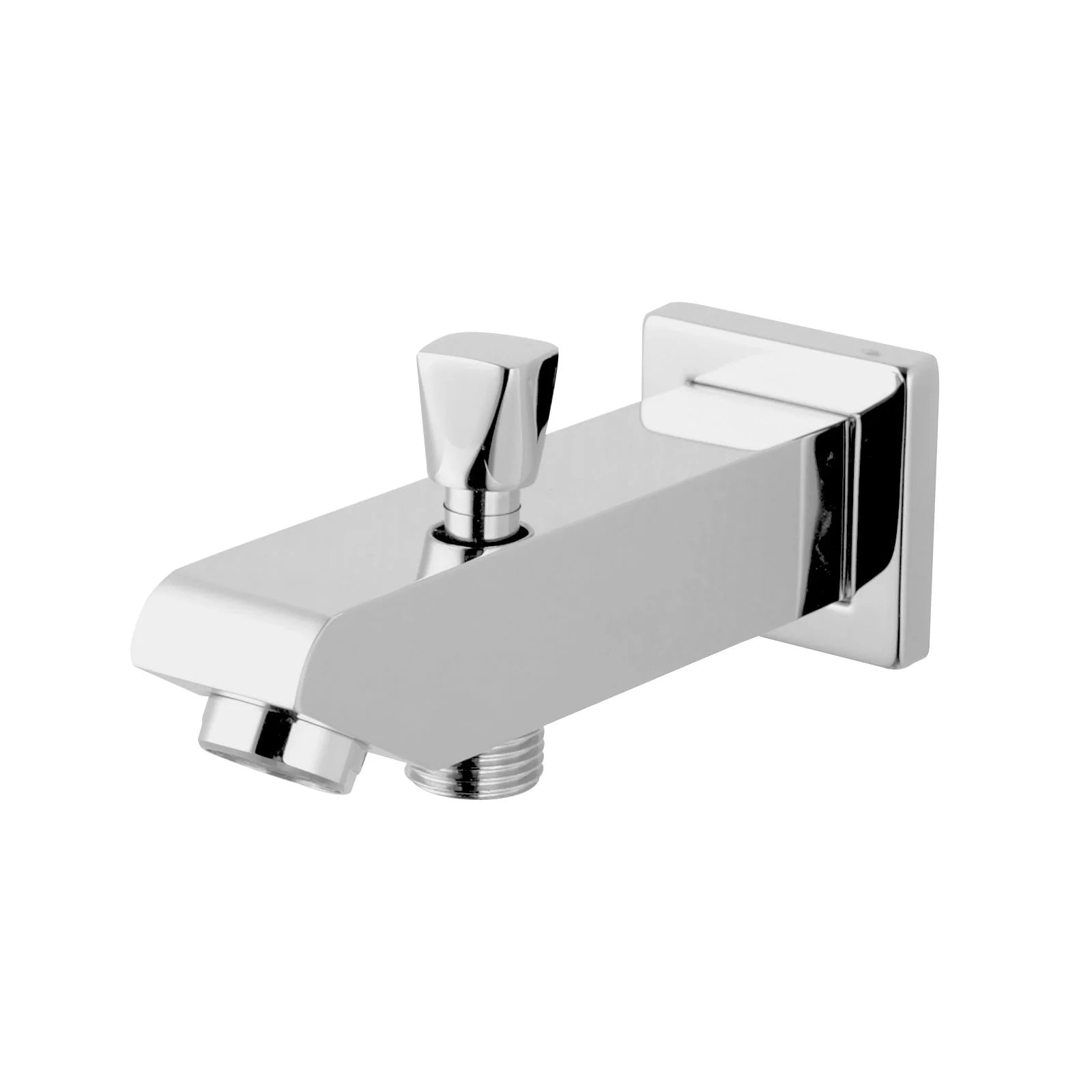 Blaze Wall Spout with Diverter: Stylish Addition for Bathtub or Basin-Chrome-CH0011_BS