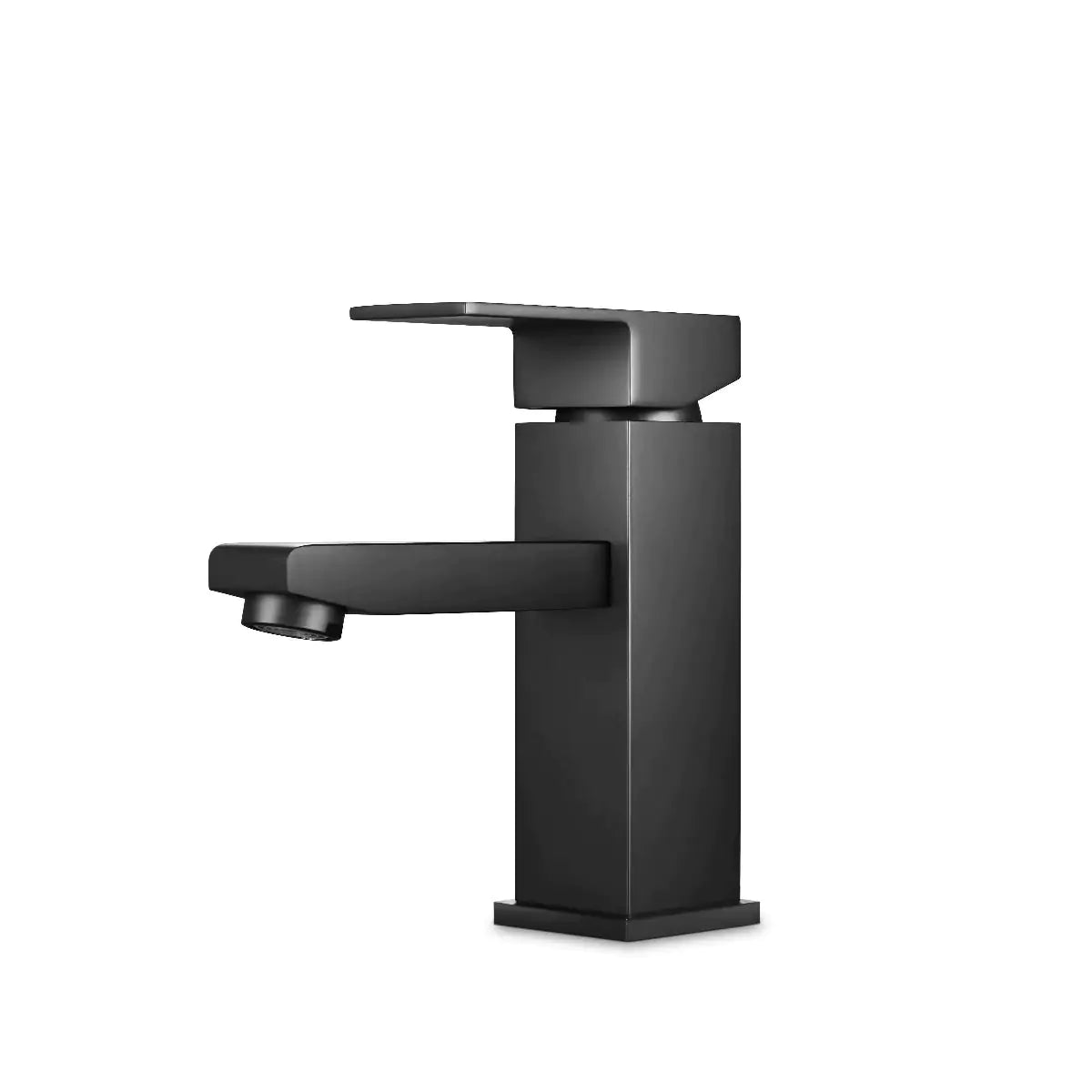 Blaze Series Black Basin Mixer: Stylish and Functional Bathroom Fixture-OX0112_BM