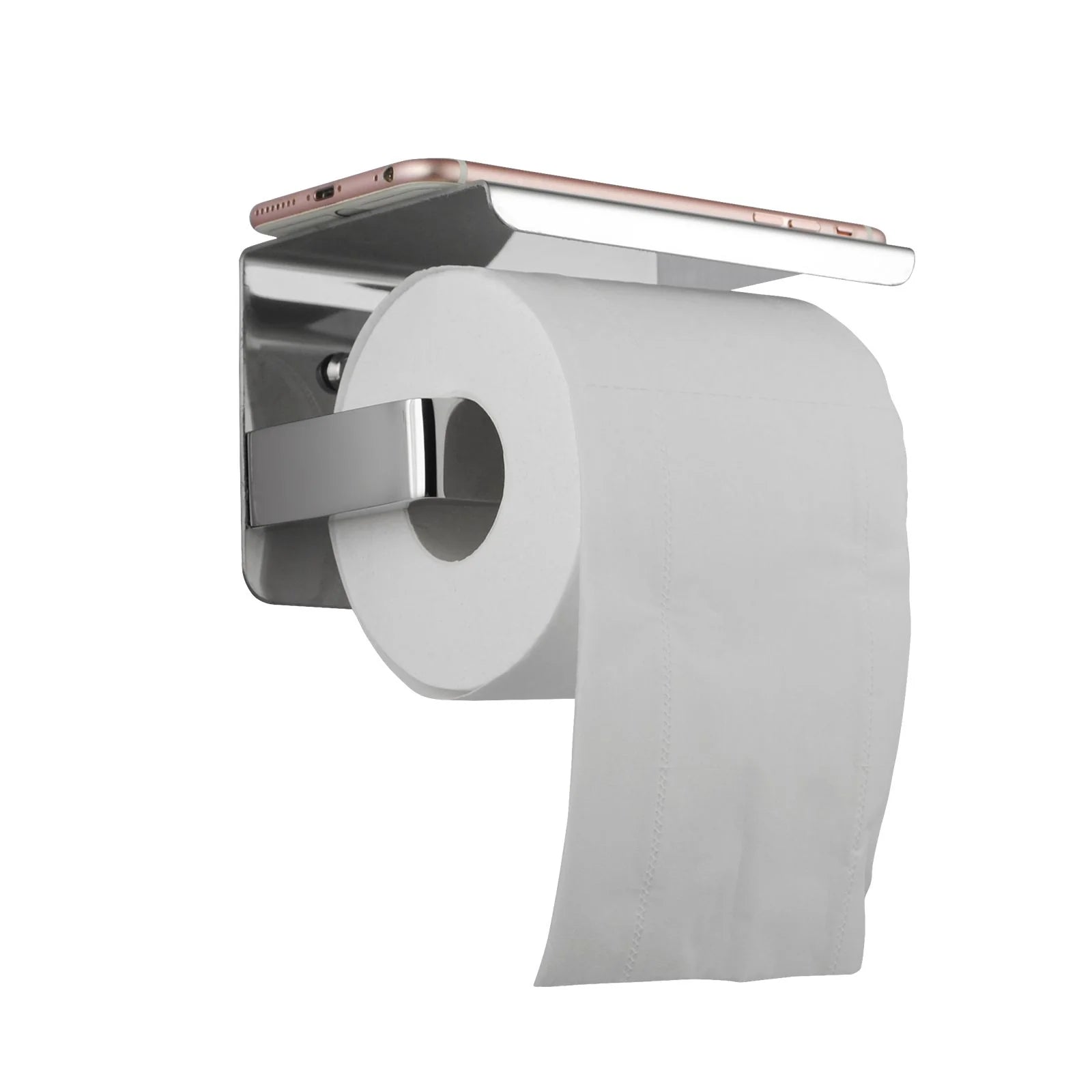 Blaze Series Toilet Paper Holder: Stylish, Durable Bathroom Essential-Chrome-CH6115_TR