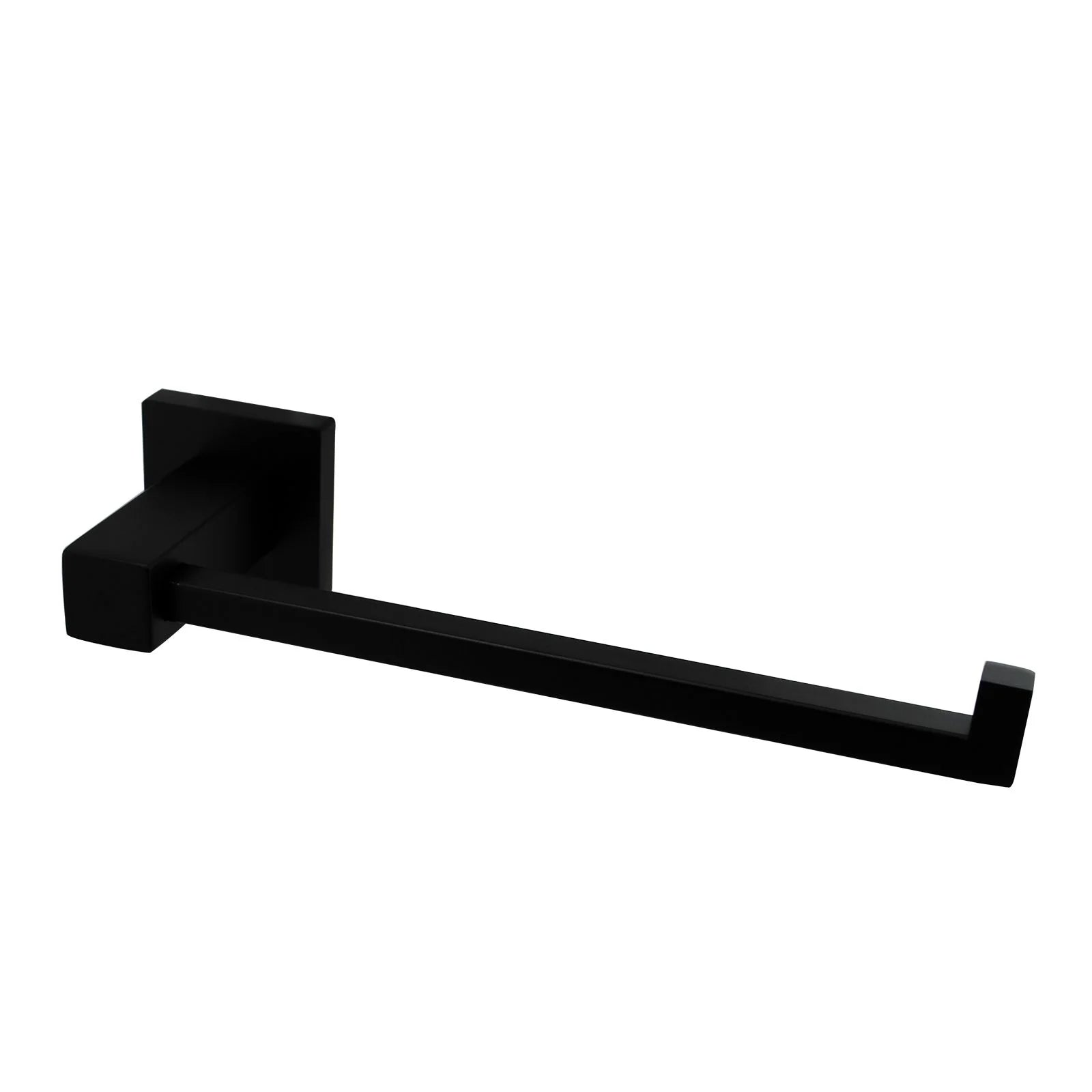 Blaze Series Towel Hook Ring, 250mm:Sleek and Functional-Black-OX6303_TR