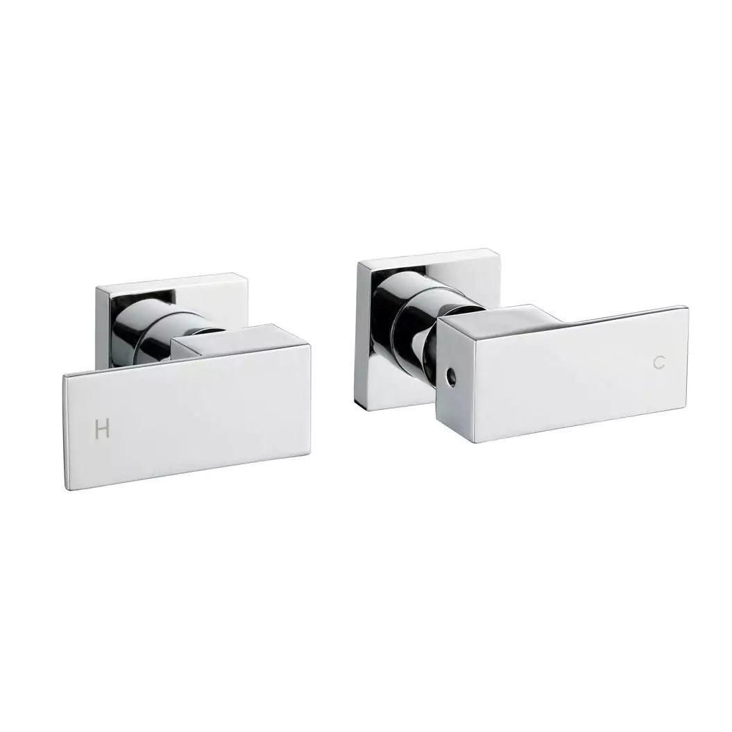 Blaze Shower Wall Taps: Sleek and Functional Bathroom Fixtures-Chrome-CH0002_ST, 2
