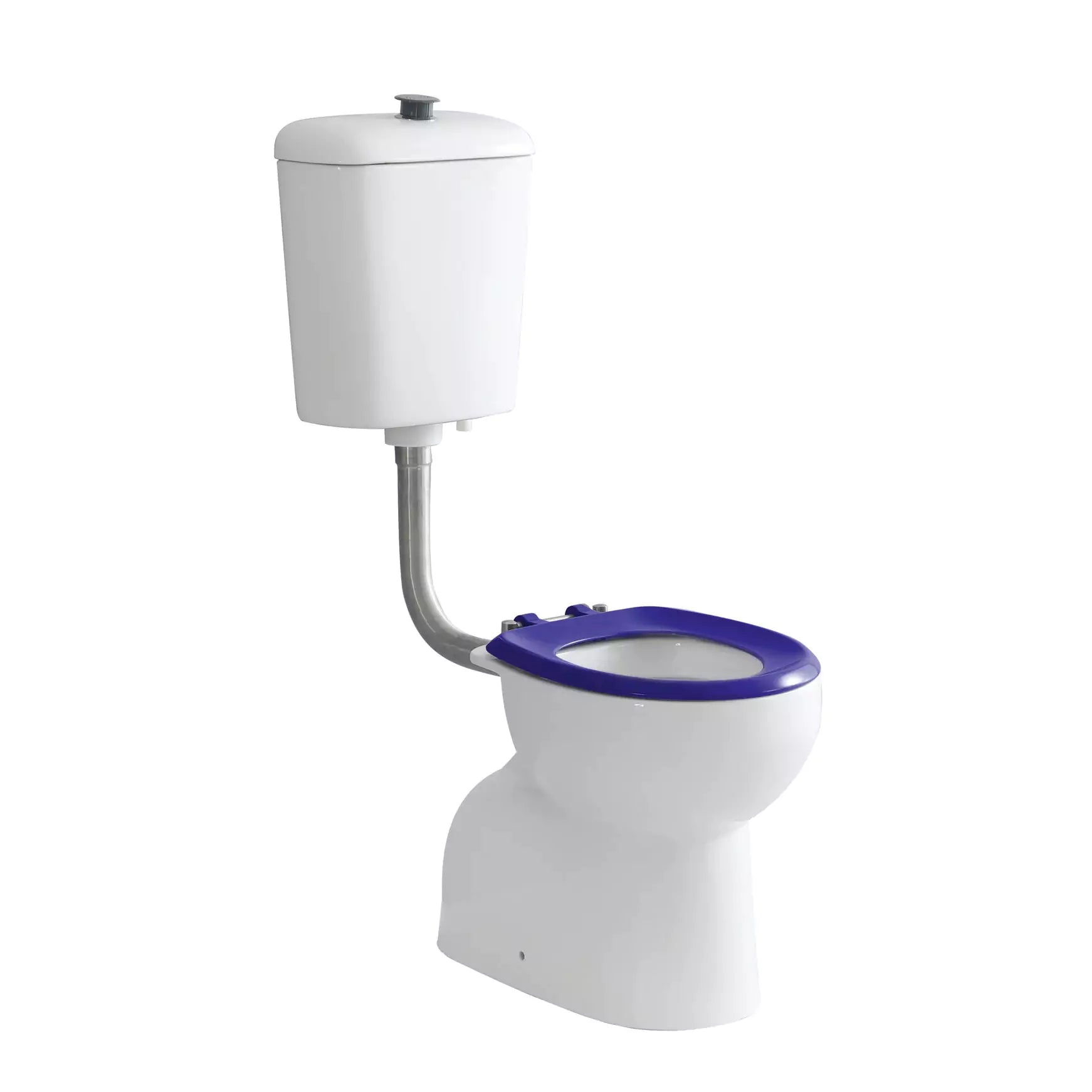 Calla Disable Toilet Suite: Accessible Toilet Suite with Calla Design-Gloss White-KDK024C-G/KDK024P-G