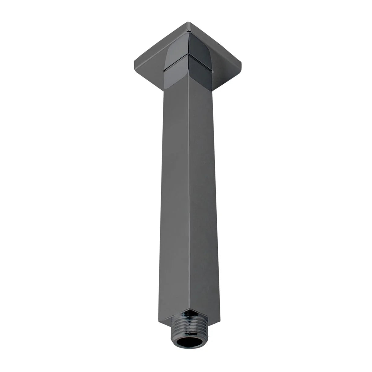 Cavallo Square Ceiling Shower Arm: Sleek Modern Design for Stylish Showers-SE03.06-200mm-Gun Metal Grey