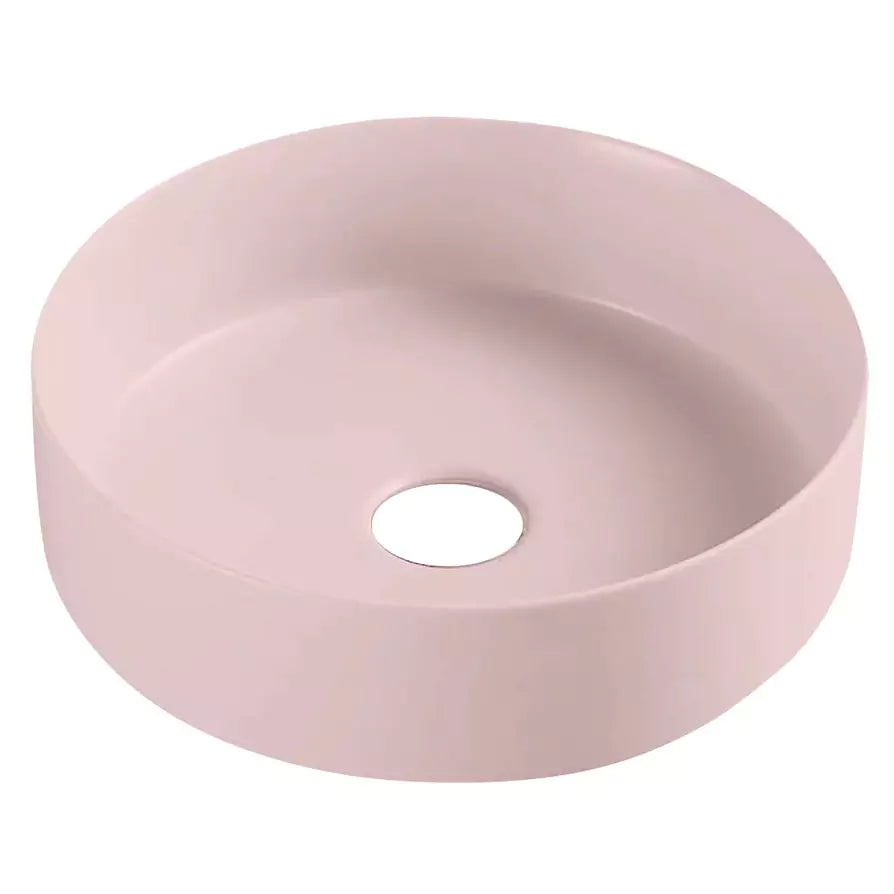355mm Fine Ceramic Concrete Basin-Matte Pink-PA3535MP