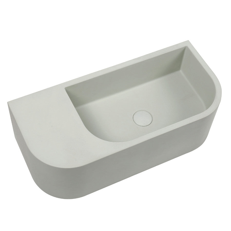 Top Concrete Basin 3001-SYWH653001: Modern Elegant and Innovative Bathroom Centerpiece