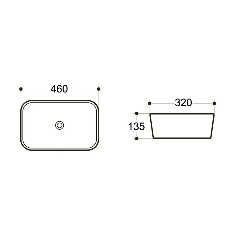 ECT Global LUCERNE Basin: Above-Counter Charm WB4632