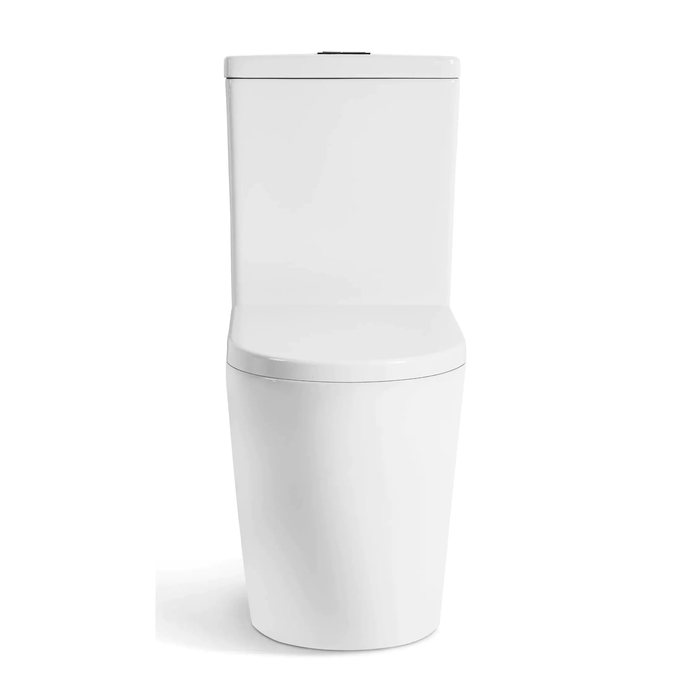 Elvera Back To Wall Toilet Suite: Stylish Bathroom Essential-Gloss White-KDK027C/KDK027P