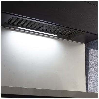 Glem Gas 85cm Black Stainless Steel Offboard Undermount Rangehood GQA85UCN