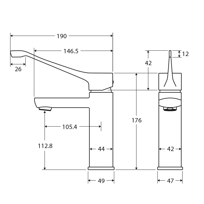 Fienza Koko Care Basin Mixer