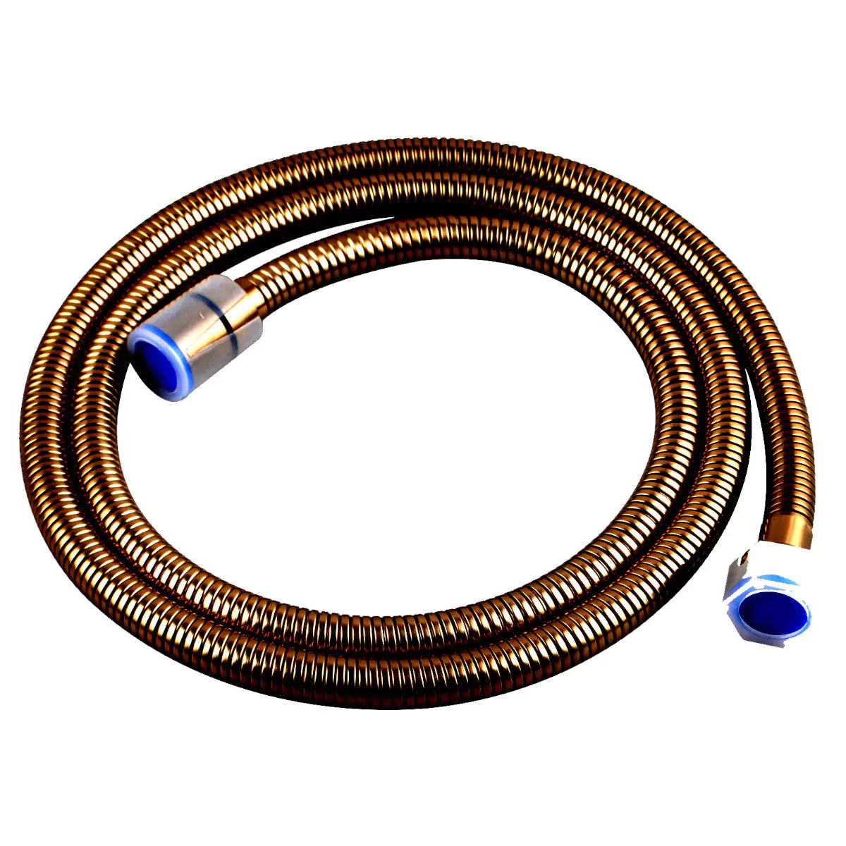 1500mm Flexible Shower Hose: A Coiled Versatile Hose for Showers-Brushed Yellow Gold-SH150-BUYG