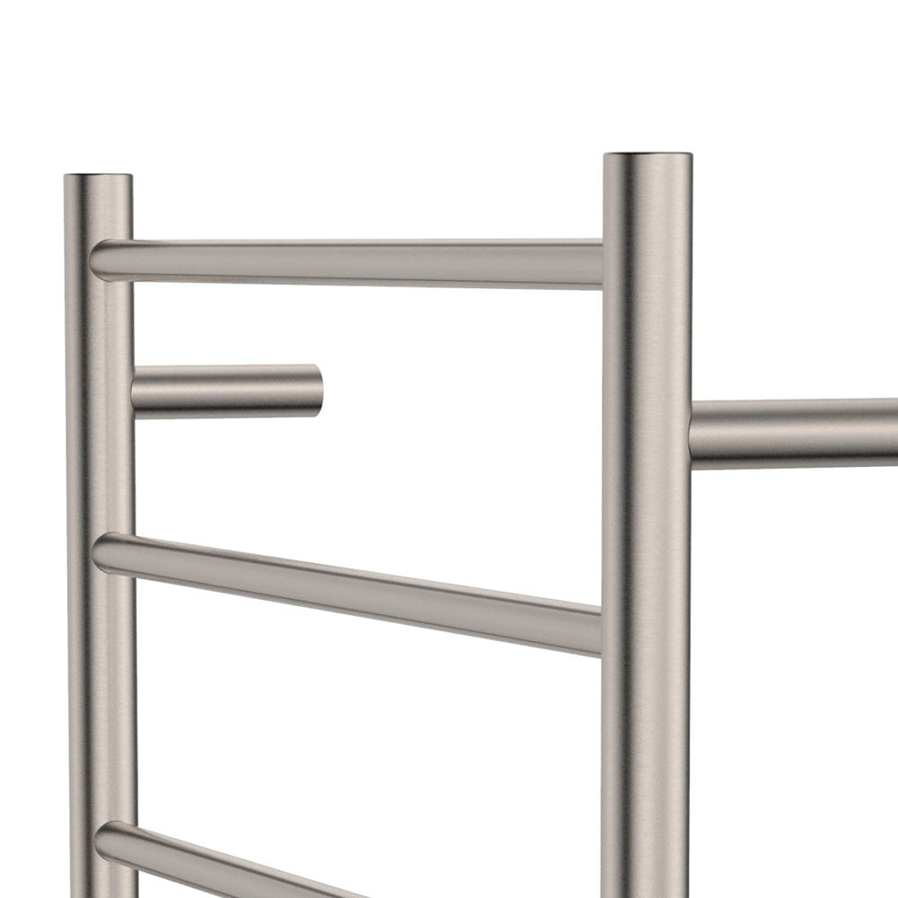 Fienza Isabella Heated Towel Rail, 600 x 1200mm, Brushed Nickel