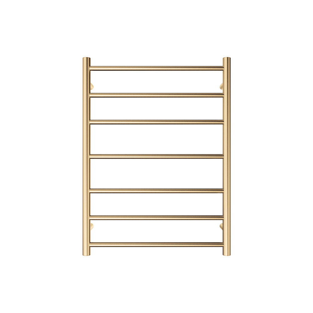 Fienza Isabella Heated Towel Rail, 600 x 800mm, Urban Brass