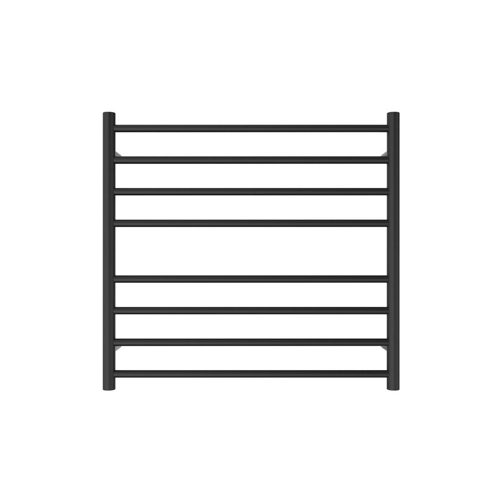 Fienza Isabella Heated Towel Rail, 750 x 700mm, Matte Black