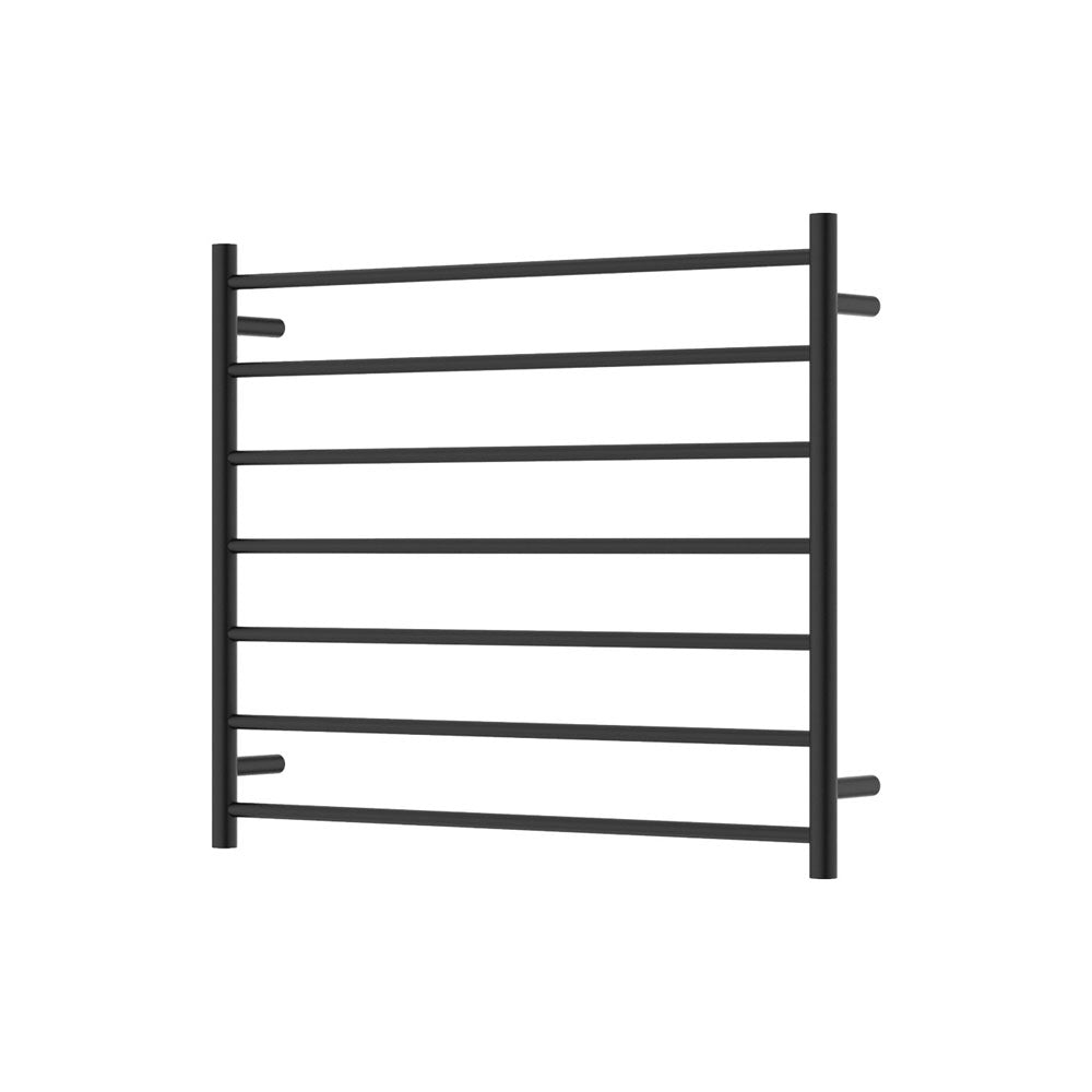 Fienza Isabella Heated Towel Rail, 900 x 750mm, Matte Black