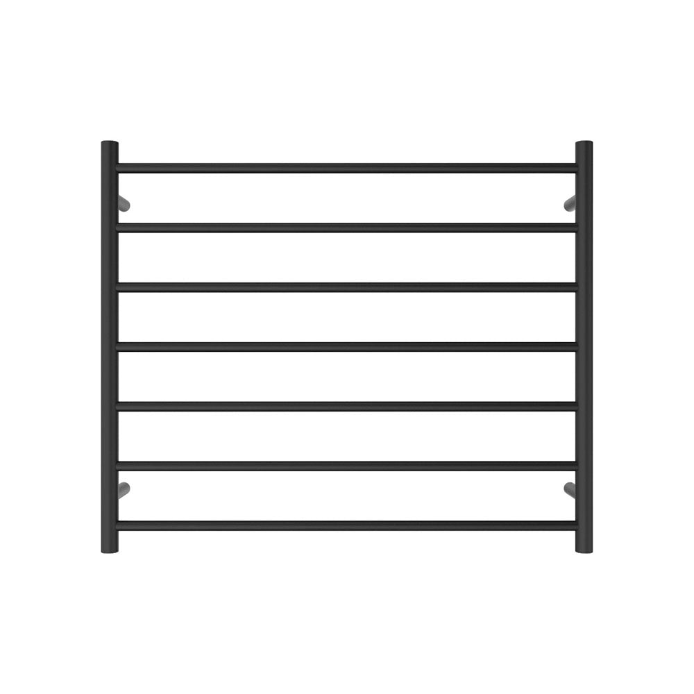 Fienza Isabella Heated Towel Rail, 900 x 750mm, Matte Black