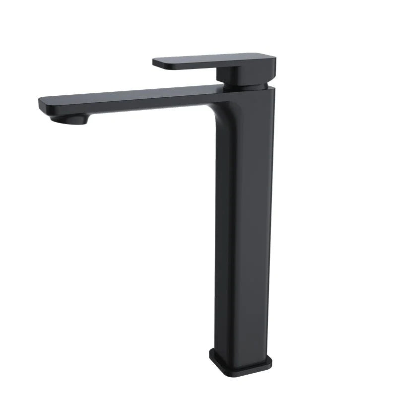 Ivano Series Tall Basin Mixer-Black-OX0229_BM: Elegance for Contemporary Bathroom Design
