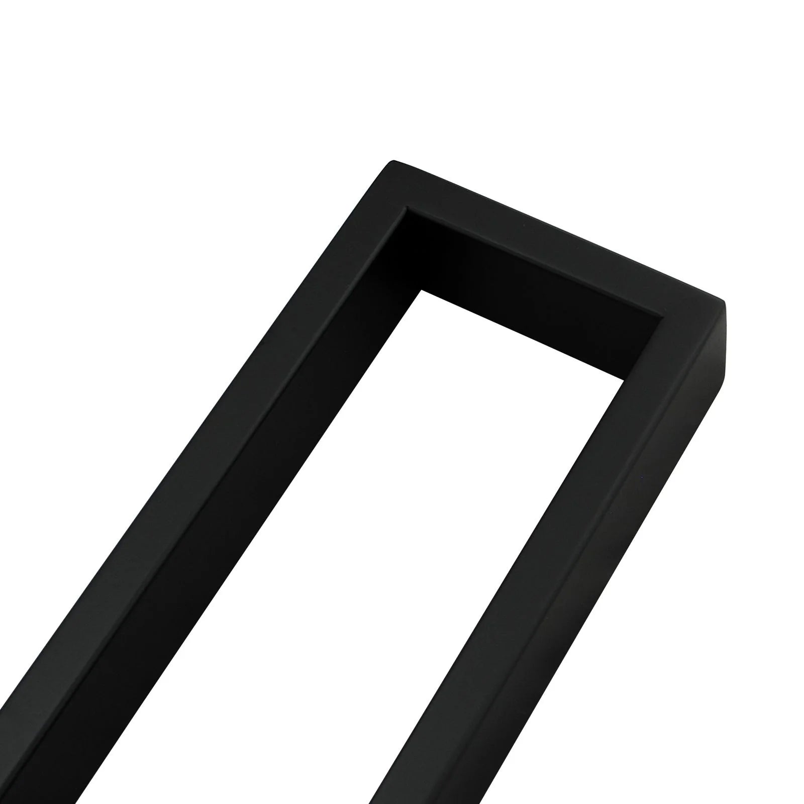 Ivano Series Towel Ring: Sleek Design for Convenient Towel Hanging-Black-OX6403-TR, 3