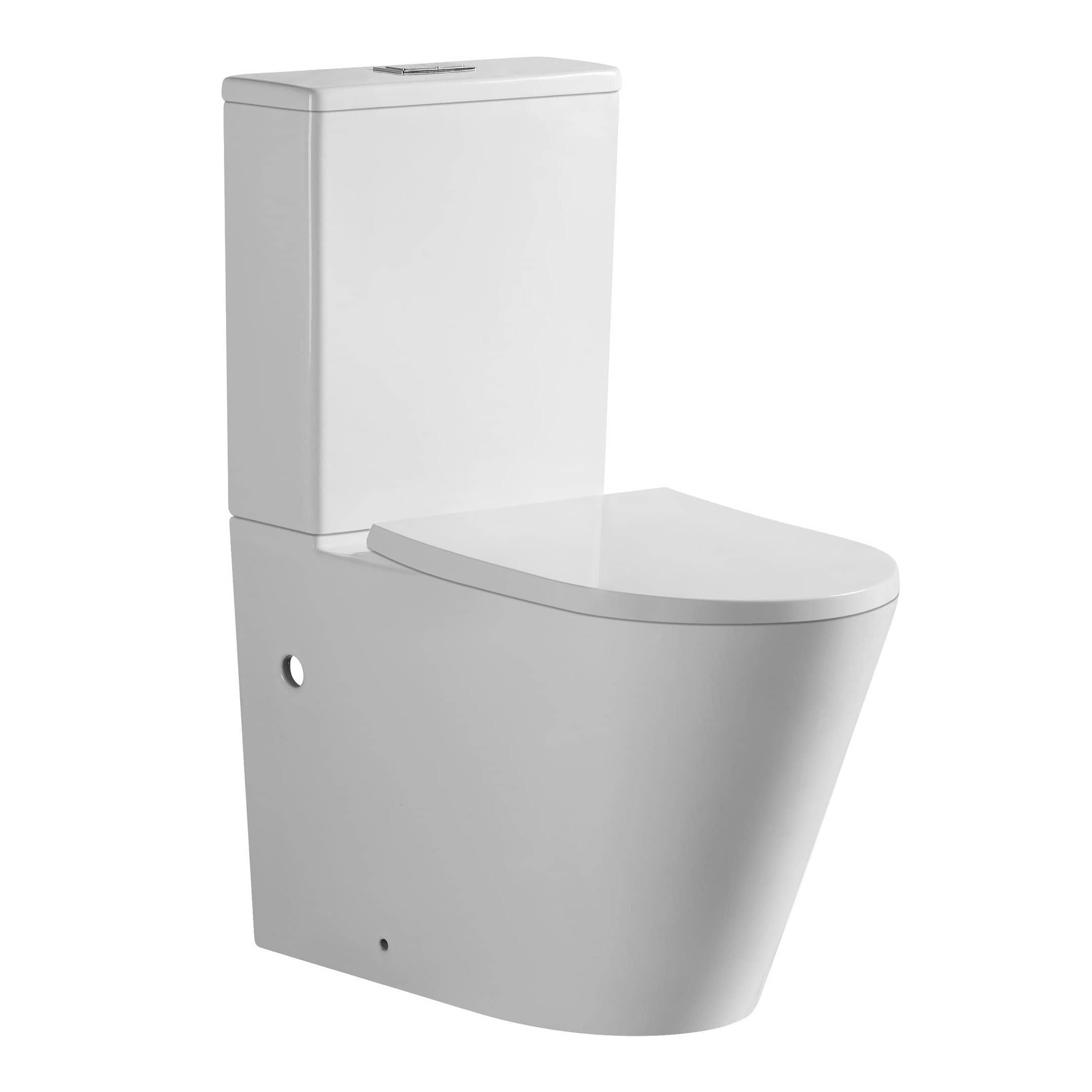 ECT Global Jamie Rimless Wall Faced Toilet Suite
