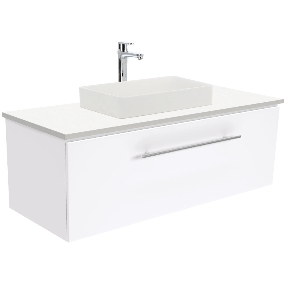 Fienza Kados Cast Stone Semi-Inset Basin