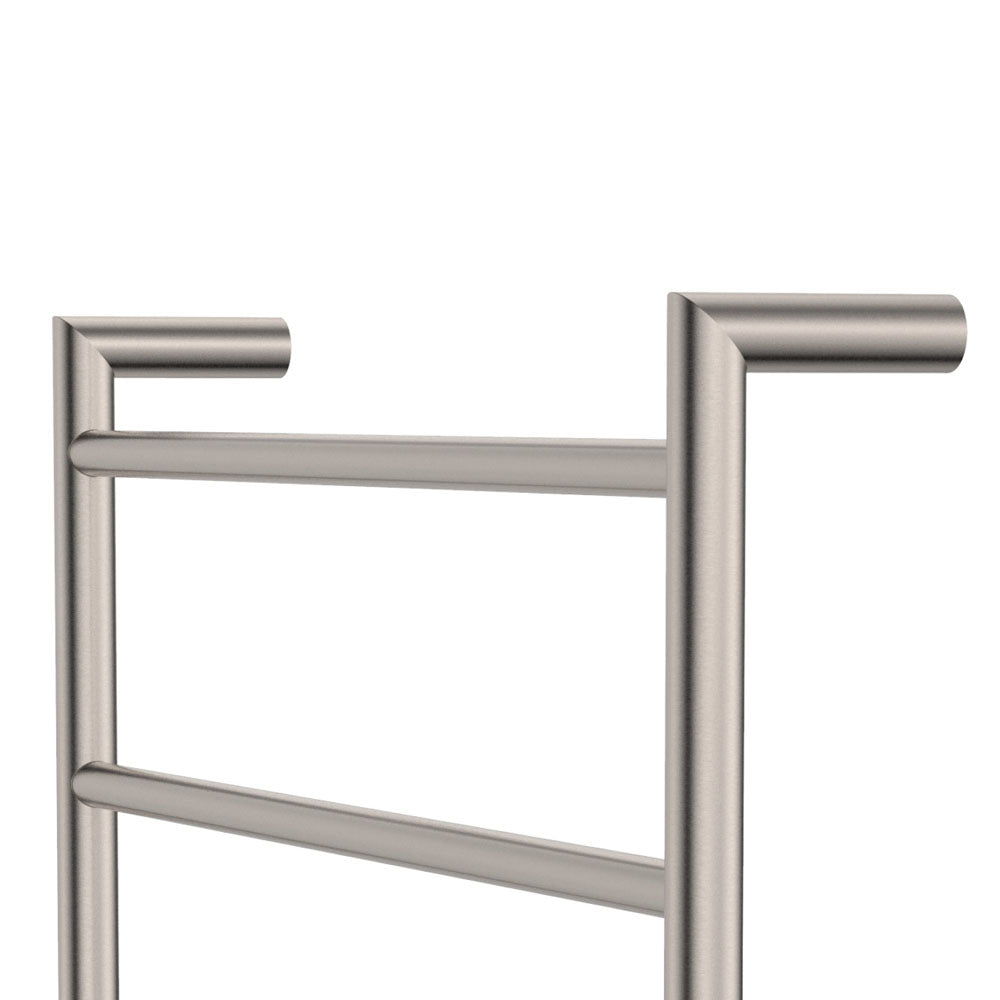 Fienza Kaya Heated Towel Rail, 600 x 1200mm, Brushed Nickel