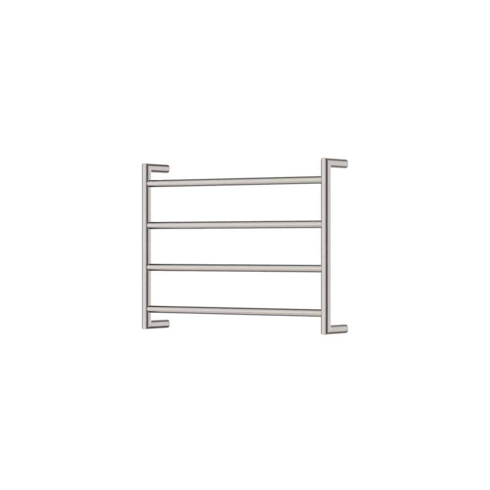 Fienza Kaya Heated Towel Rail, 600 x 450mm, Brushed Nickel