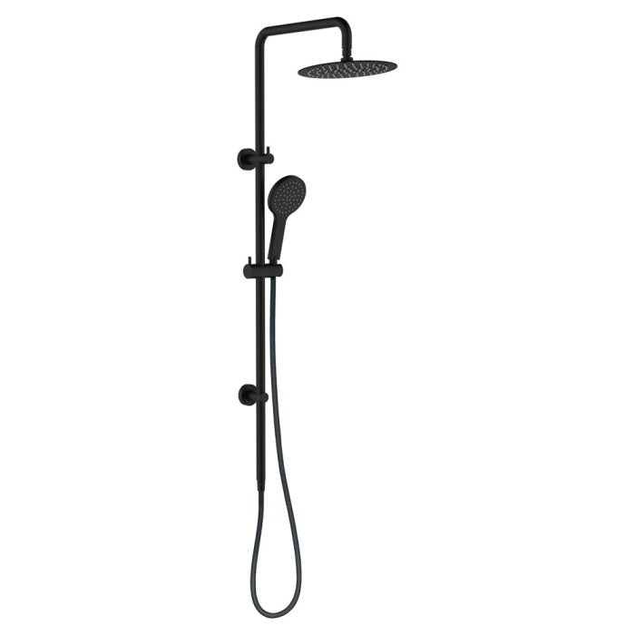 Fienza Kaya Twin Shower, Matte Black