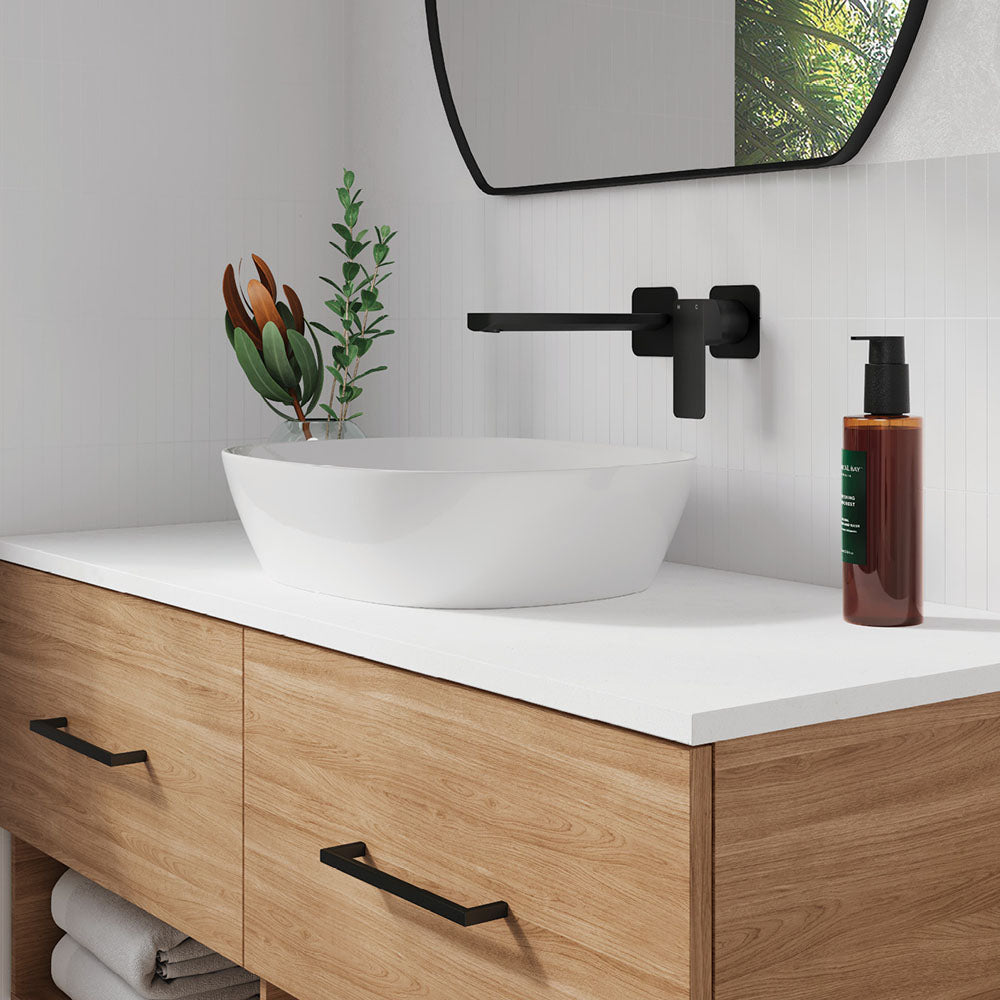 Fienza Koko 465 Matte White Above Counter Basin